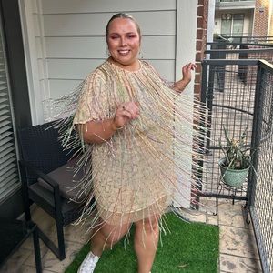 Beaded Nasty Gal Dress Perfect for Eras Tour